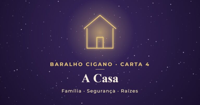 Capa: A Casa no Baralho Cigano