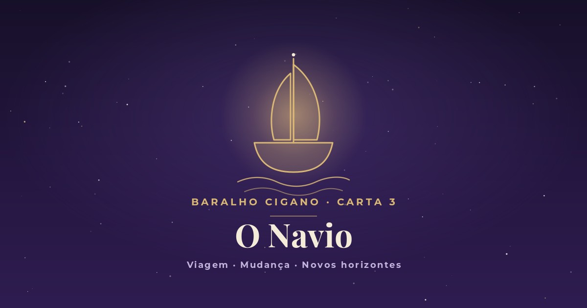 Capa: O Navio no Baralho Cigano